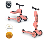 Scoot & Ride Highwaykick 1 Jeździk i hulajnoga 2w1 Peach - 573305 - zdjęcie 2